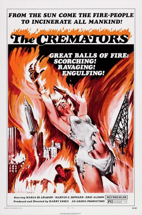 Framed Print : THE CREMATORS, U.S. poster art, 1972