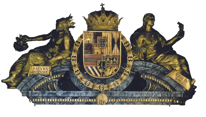 Framed Print : CRESCENZI, Giovanni Battista (1577-1635). Pantheon of the Kings. 1620. SPAIN. San Lorenzo de El Escorial. Royal Monastery of San Lorenzo de El Escorial
