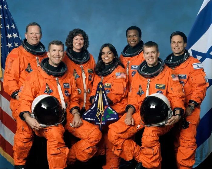 Framed Print : Crew of the ill-fated Space Shuttle Columbia who died when the orbiter broke up in the upper atmosphere during re-entry on Feb. 1, 2003 Framed Print : Crew of the ill-fated Space Shuttle Columbia who died when the orbiter broke up in the upper atmosphere during re-entry on Feb. 1, 2003