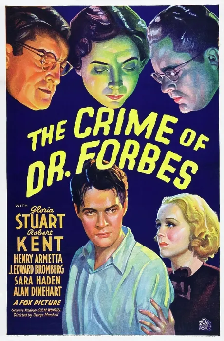 Framed Print : THE CRIME OF DR. FORBES, Robert Kent, Gloria Stuart, 1936. TM and Copyright 20th Century Fox Film Corp. All rights reserved, Courtesy: Everett Collection