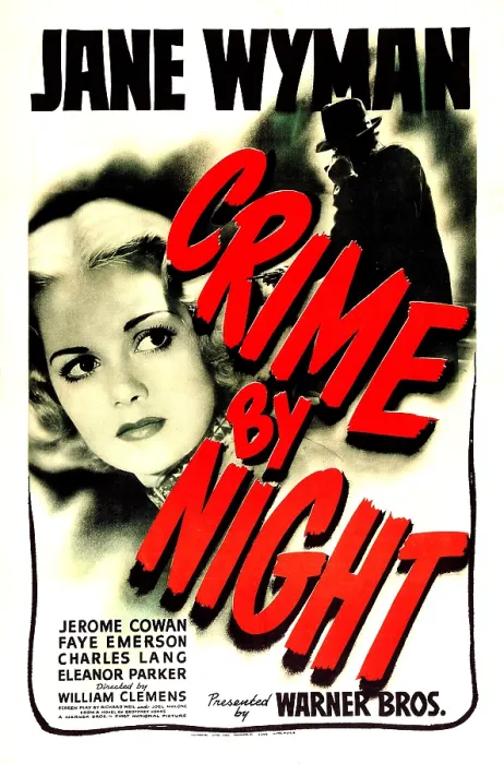 Framed Print : CRIME BY NIGHT, US poster, Jane Wyman, 1944