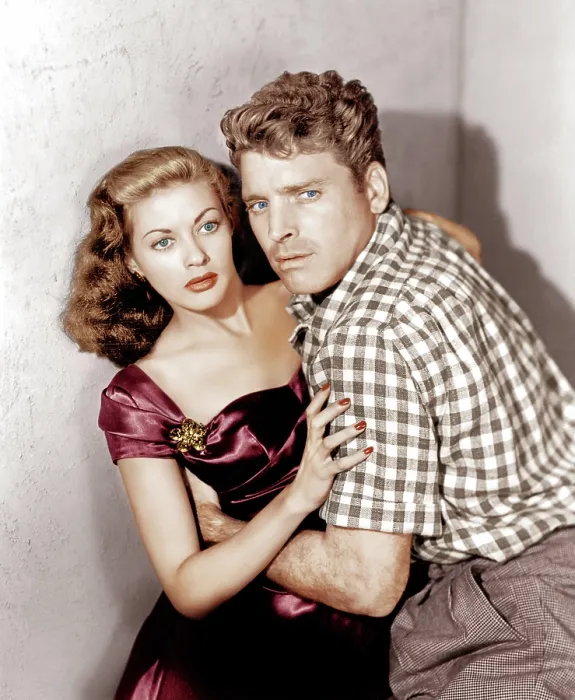 Framed Print : CRISS CROSS, from left: Yvonne De Carlo, Burt Lancaster, 1949