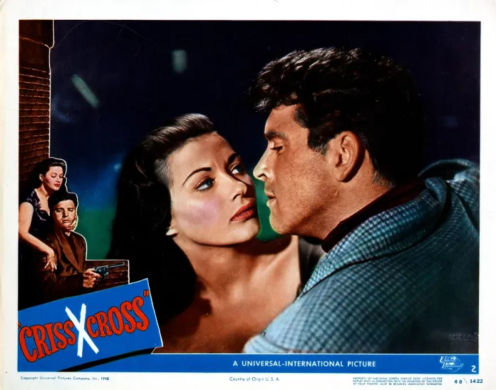 Framed Print : CRISS CROSS, Yvonne De Carlo, Burt Lancaster, 1949 Framed Print : CRISS CROSS, Yvonne De Carlo, Burt Lancaster, 1949