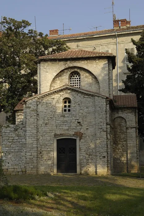 Framed Print : CROATIA. Pula. Chapel of Saint Mary Formoza. Architecture. AISA / Everett Collection**US SALES ONLY**