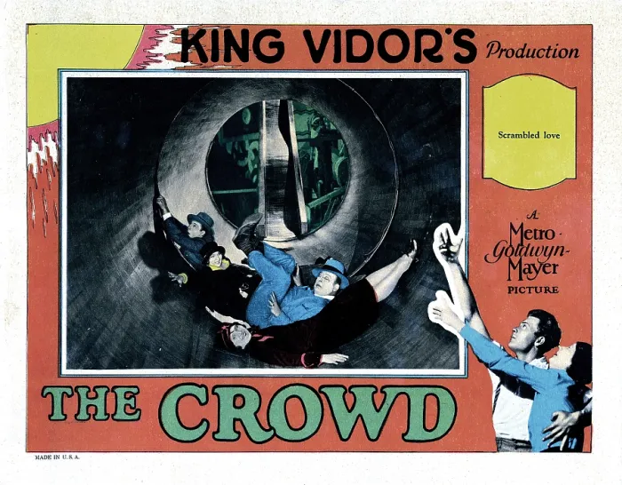 Framed Print : THE CROWD, US lobbycard, (right) James Murray, Eleanor Boardman, 1928 Framed Print : THE CROWD, US lobbycard, (right) James Murray, Eleanor Boardman, 1928