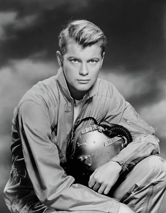 Framed Print : THE CROWDED SKY, Troy Donahue, 1960
