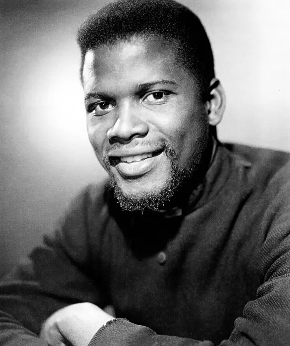 Framed Print : CRY, THE BELOVED COUNTRY, Sidney Poitier, 1952