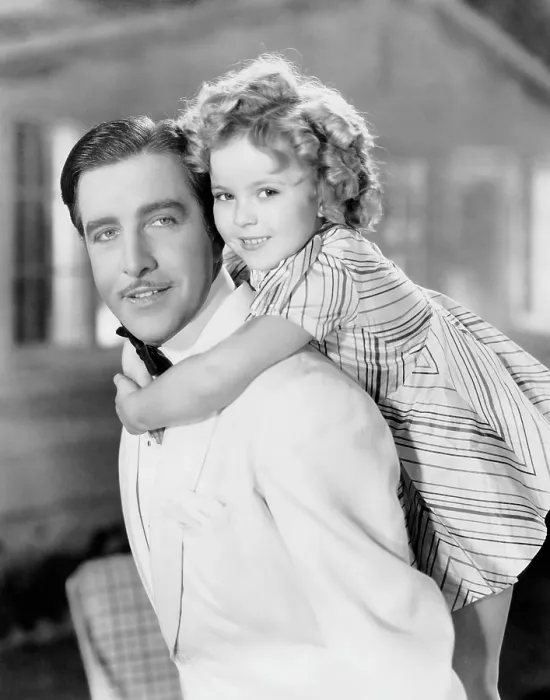 Framed Print : CURLY TOP, John Boles, Shirley Temple, 1935, TM and copyright Fox Film Corp. All rights reserved  /  Courtesy: Everett Collection