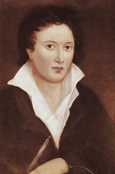 Framed Print : CURRAN, Amelia (-1847). Percy Bysshe Shelley. 1819-. Oil on canvas. UNITED KINGDOM. London. National Portrait Gallery. AISA / Everett Collection**US SALES ONLY**