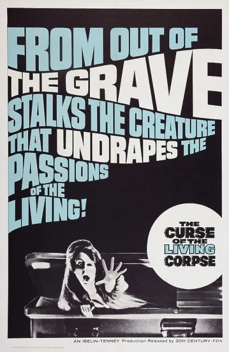 Framed Print : THE CURSE OF THE LIVING CORPSE, US poster art, 1964. TM & Copyright 20th Century-Fox Film Corp. All rights reserved / courtesy Everett Collection Framed Print : THE CURSE OF THE LIVING CORPSE, US poster art, 1964. TM & Copyright 20th Century-Fox Film Corp. All rights reserved / courtesy Everett Collection