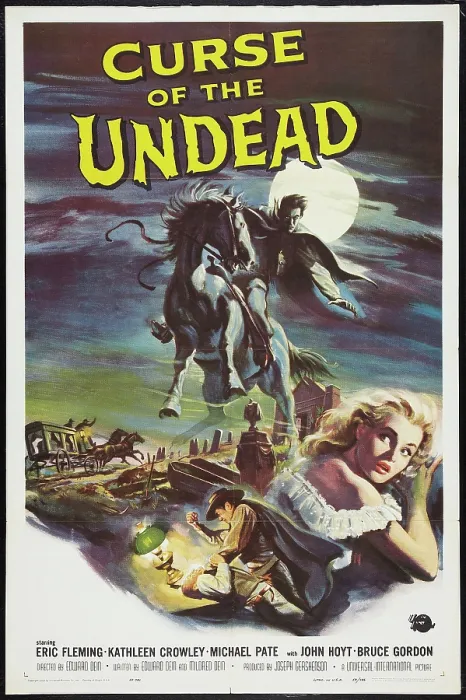 Framed Print : CURSE OF THE UNDEAD, bottom right: Kathleen Crowley, 1959 Framed Print : CURSE OF THE UNDEAD, bottom right: Kathleen Crowley, 1959