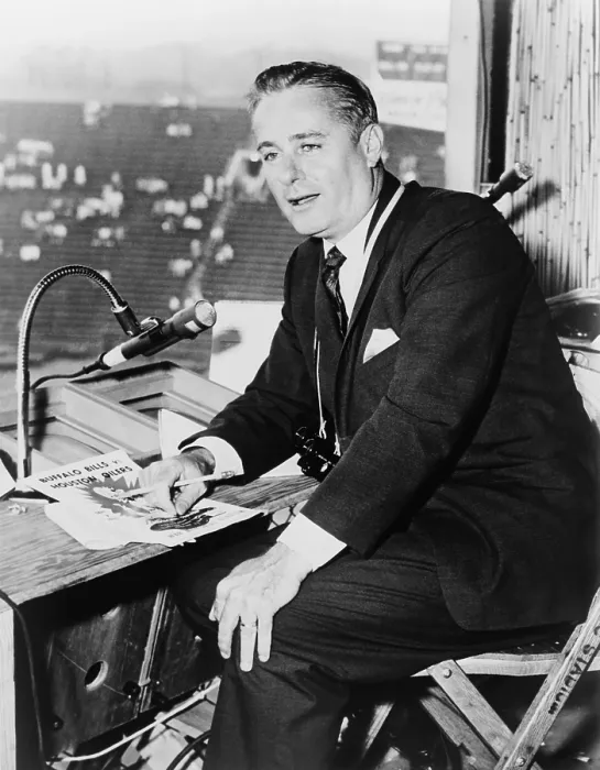 Framed Print : Curt Gowdy, sportscaster and voice of the Boston Red Sox. He covered nationally-televised sports for NBC Sports in the 1960s and 1970s Framed Print : Curt Gowdy, sportscaster and voice of the Boston Red Sox. He covered nationally-televised sports for NBC Sports in the 1960s and 1970s