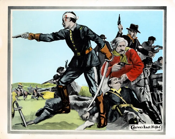 Framed Print : CUSTER'S LAST FIGHT, 1912 Framed Print : CUSTER'S LAST FIGHT, 1912