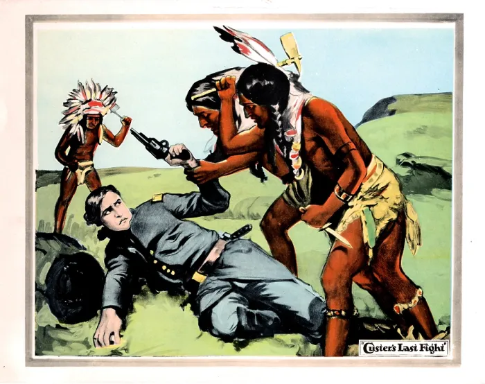 Framed Print : CUSTER'S LAST FIGHT, 1912 Framed Print : CUSTER'S LAST FIGHT, 1912
