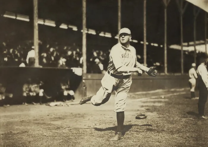 Framed Print : Cy Young pitched for five teams over his 22-season baseball career from 1890-1911