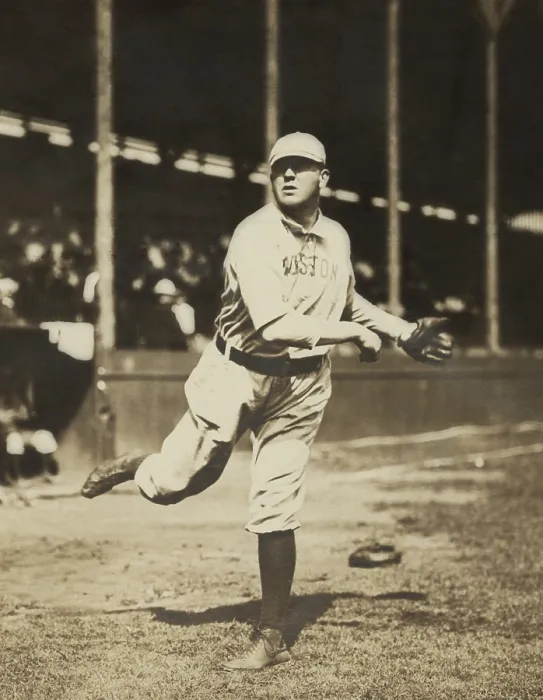 Framed Print : Cy Young pitched for five teams over his 22-season baseball career from 1890-1911