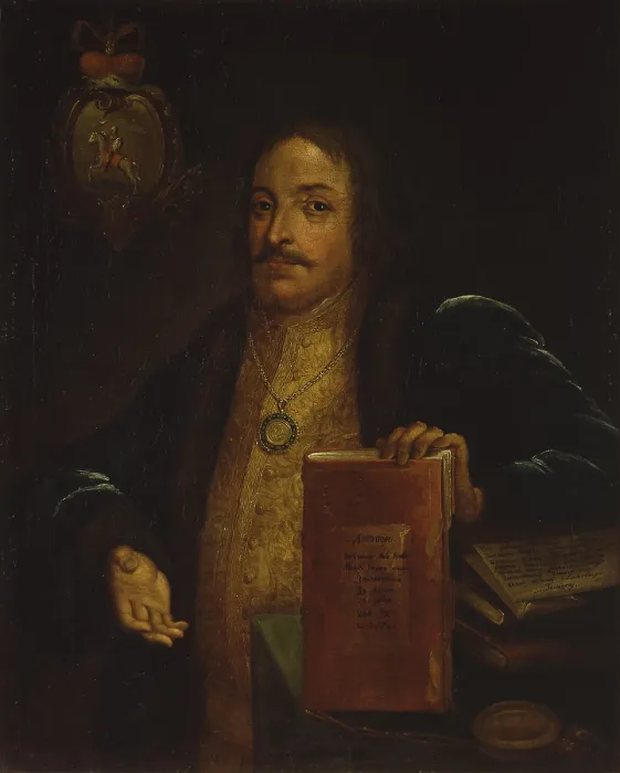 Framed Print : The Czar Vasilij Vasil'evic Golicyn, by Unknown Artist, 16th Century, oil on canvas - Russian Federation, Moscow, Gosudarstvennyj Istoriceskij Muzej. Whole artwork view
