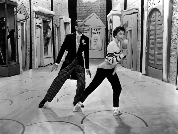 Framed Print : DADDY LONG LEGS, Fred Astaire, Leslie Caron, 1955. TM and Copyright 20th Century Fox Film Corp. All rights reserved. Courtesy: Everett Collection Framed Print : DADDY LONG LEGS, Fred Astaire, Leslie Caron, 1955. TM and Copyright 20th Century Fox Film Corp. All rights reserved. Courtesy: Everett Collection