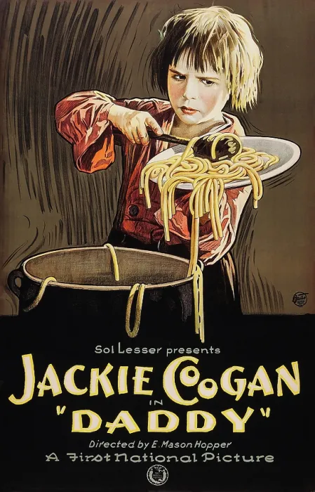 Framed Print : DADDY, US poster art, Jackie Coogan, 1923