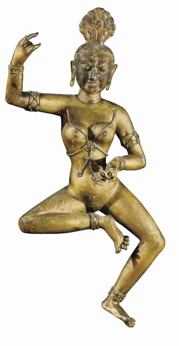 Framed Print : Dakini in position of dance. s.XIX. Copper. Tibetan art. Sculpture. FRANCE. Paris. Guimet Museum. Proc: NEPAL. AISA / Everett Collection**US SALES ONLY** Framed Print : Dakini in position of dance. s.XIX. Copper. Tibetan art. Sculpture. FRANCE. Paris. Guimet Museum. Proc: NEPAL. AISA / Everett Collection**US SALES ONLY**