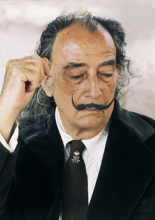 Framed Print : DALI, Salvador (1904-1989). Portrait of Salvador Dali. AISA / Everett Collection**US SALES ONLY**