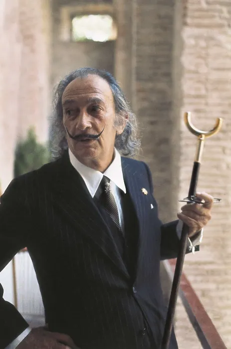 Framed Print : DALI, Salvador (1904-1989). Salvador Dali at the Teatro Museo of Figueres in 1976. AISA / Everett Collection**US SALES ONLY** Framed Print : DALI, Salvador (1904-1989). Salvador Dali at the Teatro Museo of Figueres in 1976. AISA / Everett Collection**US SALES ONLY**