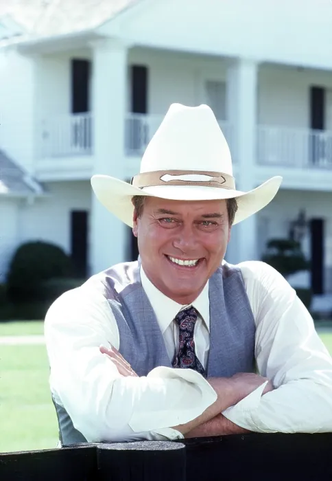 Framed Print : DALLAS, Larry Hagman, 1983, (1978-1991)