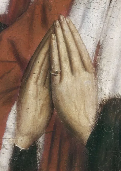 Framed Print : DALMAU, Llus ( -1460). The Virgin of the Councillors. 1443 - 1445. Right detail: Councillors Ramon Savall and Antoni de Vilatorta. Tempera and oil on wood. Tempera on wood. SPAIN Framed Print : DALMAU, Llus ( -1460). The Virgin of the Councillors. 1443 - 1445. Right detail: Councillors Ramon Savall and Antoni de Vilatorta. Tempera and oil on wood. Tempera on wood. SPAIN