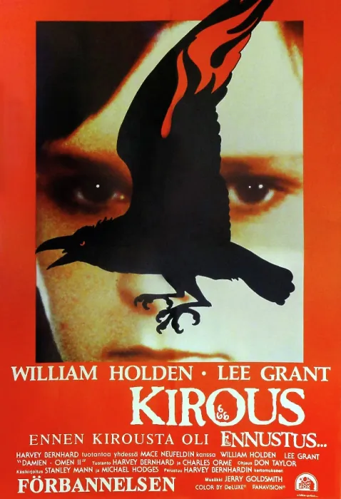 Framed Print : DAMIEN: OMEN II, (aka KIROUS), Finnish poster, Jonathan Scott-Taylor, 1978, TM & Copyright 20th Century Fox / courtesy Everett Collection