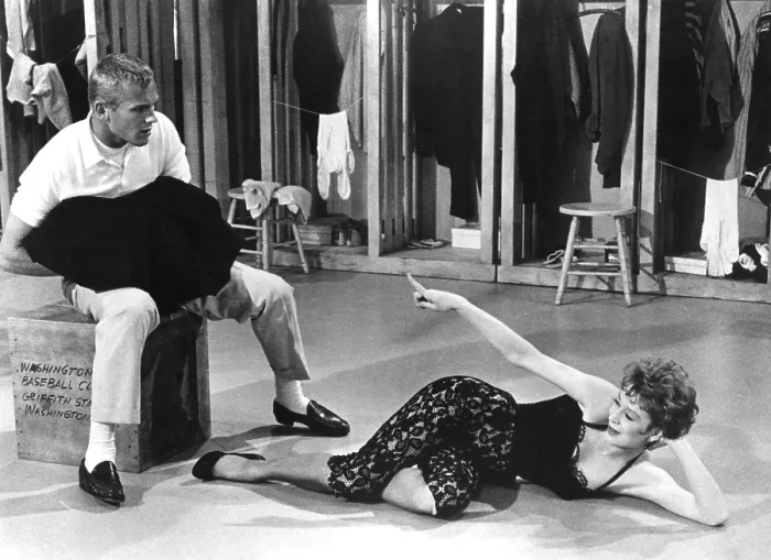 Framed Print : DAMN YANKEES, Tab Hunter, Gwen Verdon, 1958 Framed Print : DAMN YANKEES, Tab Hunter, Gwen Verdon, 1958