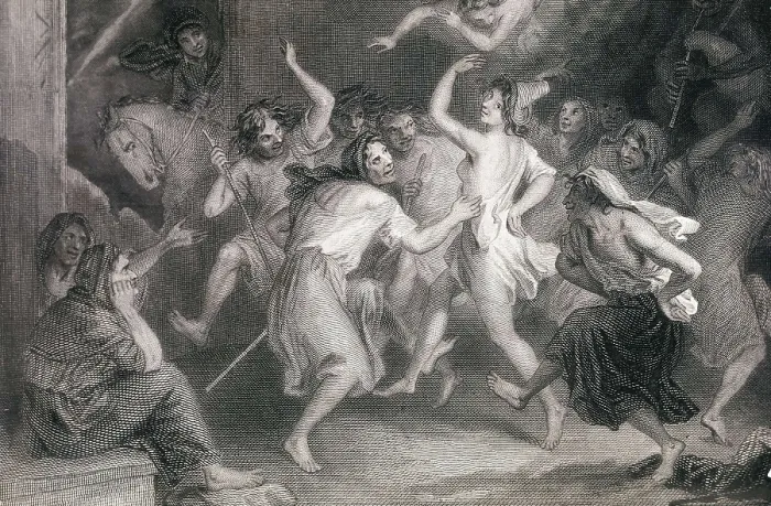 Framed Print : Dance of the witches. Etching. AISA / Everett Collection**US SALES ONLY** Framed Print : Dance of the witches. Etching. AISA / Everett Collection**US SALES ONLY**