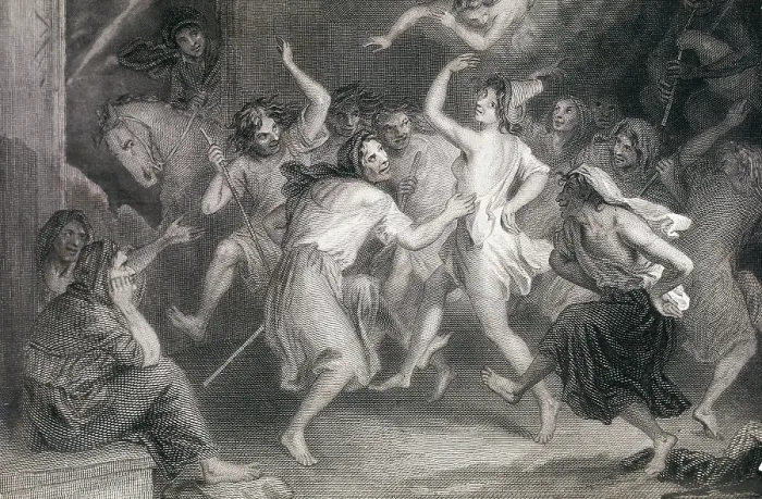 Framed Print : Dance of the witches. Romanticism. Etching. - BeBa / Iberfoto / Everett Collection (142007)**US SALES ONLY** Framed Print : Dance of the witches. Romanticism. Etching. - BeBa / Iberfoto / Everett Collection (142007)**US SALES ONLY**