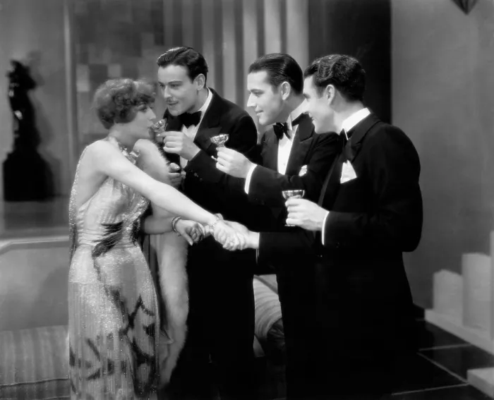 Framed Print : OUR DANCING DAUGHTERS, Joan Crawford, Nils Asther, (left), 1928
