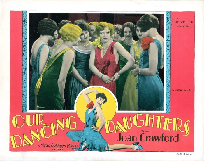 Framed Print : OUR DANCING DAUGHTERS, US lobbycard, inset center and bottom center: Joan Crawford, 1928 Framed Print : OUR DANCING DAUGHTERS, US lobbycard, inset center and bottom center: Joan Crawford, 1928
