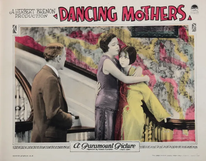 Framed Print : DANCING MOTHERS, US lobbycard, from left: Norman Trevor, Alice Joyce, Clara Bow, 1926 Framed Print : DANCING MOTHERS, US lobbycard, from left: Norman Trevor, Alice Joyce, Clara Bow, 1926