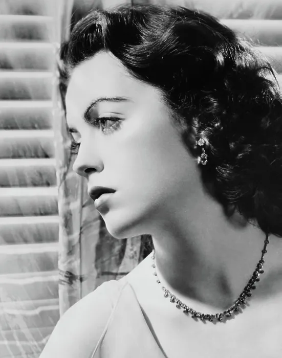 Framed Print : WHERE DANGER LIVES, Faith Domergue, 1950