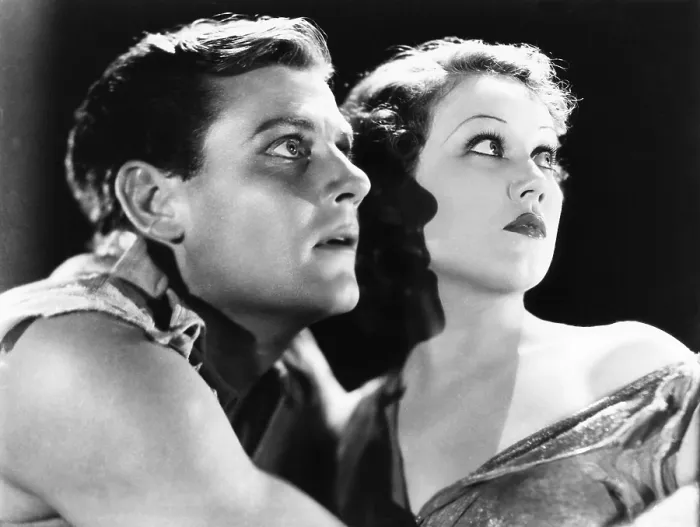 Framed Print : THE MOST DANGEROUS GAME, from left: Joel McCrea, Fay Wray, 1932 Framed Print : THE MOST DANGEROUS GAME, from left: Joel McCrea, Fay Wray, 1932