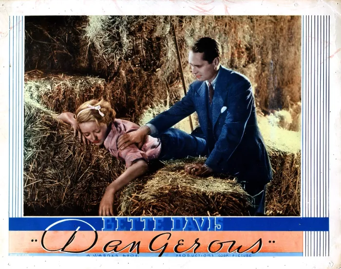 Framed Print : DANGEROUS, from left, Bette Davis, Franchot Tone, 1935
