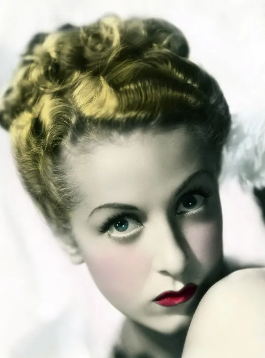Framed Print : Danielle Darrieux, Universal portrait, circa 1938 Framed Print : Danielle Darrieux, Universal portrait, circa 1938
