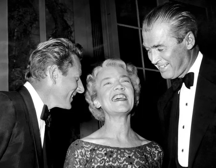 Framed Print : Danny Kaye, Senator Margaret Chase Smith and James Stewart at the 16th Annual Awards Dinner of the Overseas Press Club of America at the Waldorf-Astoria Hotel, New York Framed Print : Danny Kaye, Senator Margaret Chase Smith and James Stewart at the 16th Annual Awards Dinner of the Overseas Press Club of America at the Waldorf-Astoria Hotel, New York