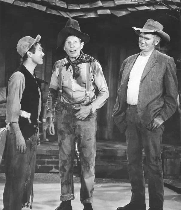 Framed Print : THE DANNY KAYE SHOW, from left: Howard Morris, Danny Kaye, Buddy Ebsen, (Season 2, ep. 215, aired December 30, 1964), 1963-1967