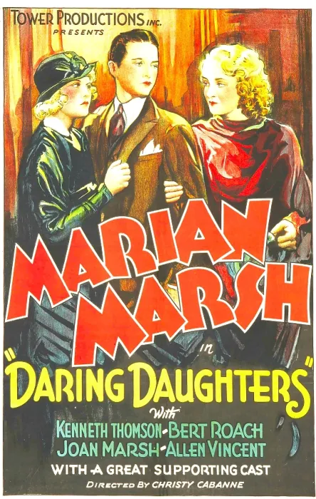 Framed Print : DARING DAUGHTERS, right: Marian Marsh, 1933 Framed Print : DARING DAUGHTERS, right: Marian Marsh, 1933