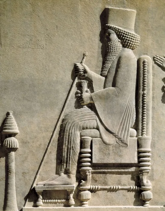 Framed Print : DARIUS I 'the Great' (550 BC-486BC). Darius the Great sitting on his throne. Persian art. Achaemenid period. Relief on rock. IRAN. Tehran. Archaeological Museum Framed Print : DARIUS I 'the Great' (550 BC-486BC). Darius the Great sitting on his throne. Persian art. Achaemenid period. Relief on rock. IRAN. Tehran. Archaeological Museum