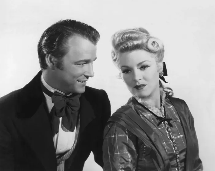 Framed Print : DARK COMMAND, from left: Roy Rogers, Claire Trevor, 1940 Framed Print : DARK COMMAND, from left: Roy Rogers, Claire Trevor, 1940