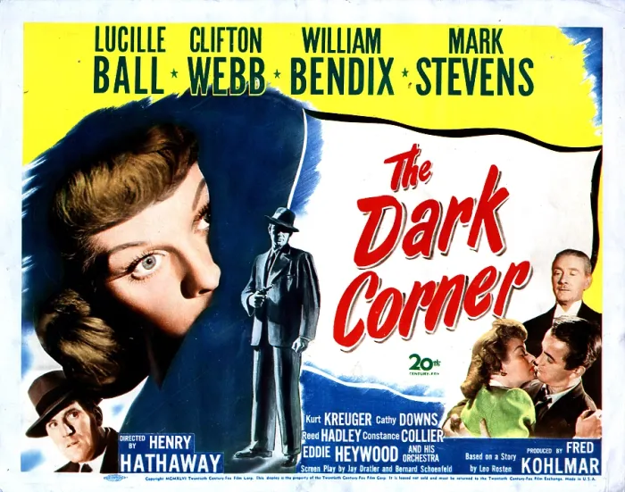 Framed Print : THE DARK CORNER, Lucille Ball, 1946. TM and Copyright 20th Century Fox Film Corp. All rights reserved. Courtesy: Everett Collection Framed Print : THE DARK CORNER, Lucille Ball, 1946. TM and Copyright 20th Century Fox Film Corp. All rights reserved. Courtesy: Everett Collection