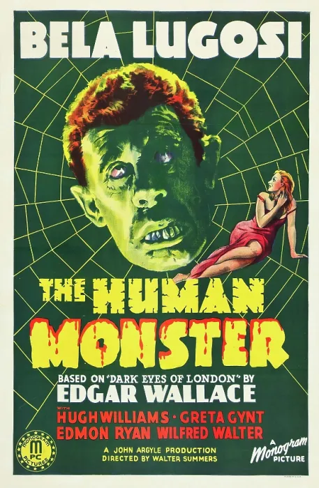 Framed Print : THE DARK EYES OF LONDON, (aka THE HUMAN MONSTER, aka DEAD EYES OF LONDON), Wilfred Walter, Greta Gynt, 1940