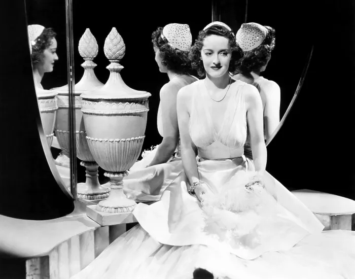 Framed Print : DARK VICTORY, Bette Davis, in a gown by Orry-Kelly, 1939 Framed Print : DARK VICTORY, Bette Davis, in a gown by Orry-Kelly, 1939