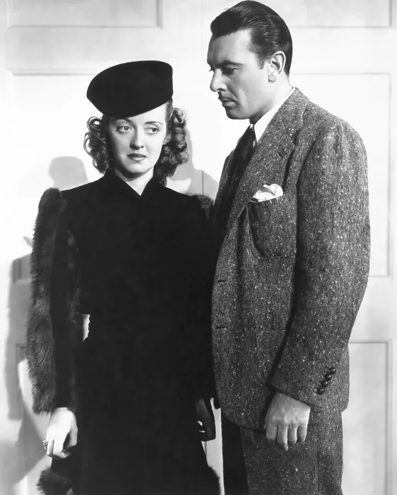 Framed Print : DARK VICTORY, from left: Bette Davis, George Brent, 1939
