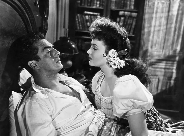 Framed Print : MY DARLING CLEMENTINE, Victor Mature, Linda Darnell, 1946, TM & Copyright (c) 20th Century Fox Film Corp. All rights reserved