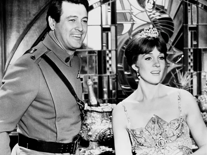 Framed Print : DARLING LILI, from left, Rock Hudson, Julie Andrews, 1970 Framed Print : DARLING LILI, from left, Rock Hudson, Julie Andrews, 1970